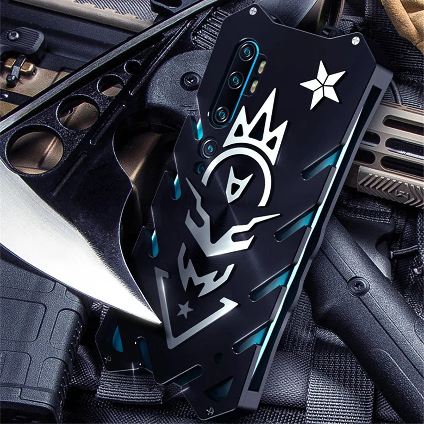 Zimon Mi Cc9 Pro Zimon Luxury New Thor Heavy Duty Armor Metal Aluminum Phone Case For Xiaomi Mi Cc9 Pro Case