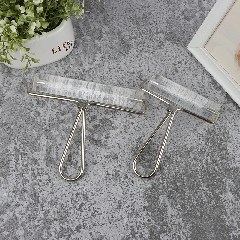 

1PC Acrylic Roller With Handle Polymer Clay Clay DIY Craft Molding Roller Brush Art Supplies Non-Stick Clay Roller Pottery Tool