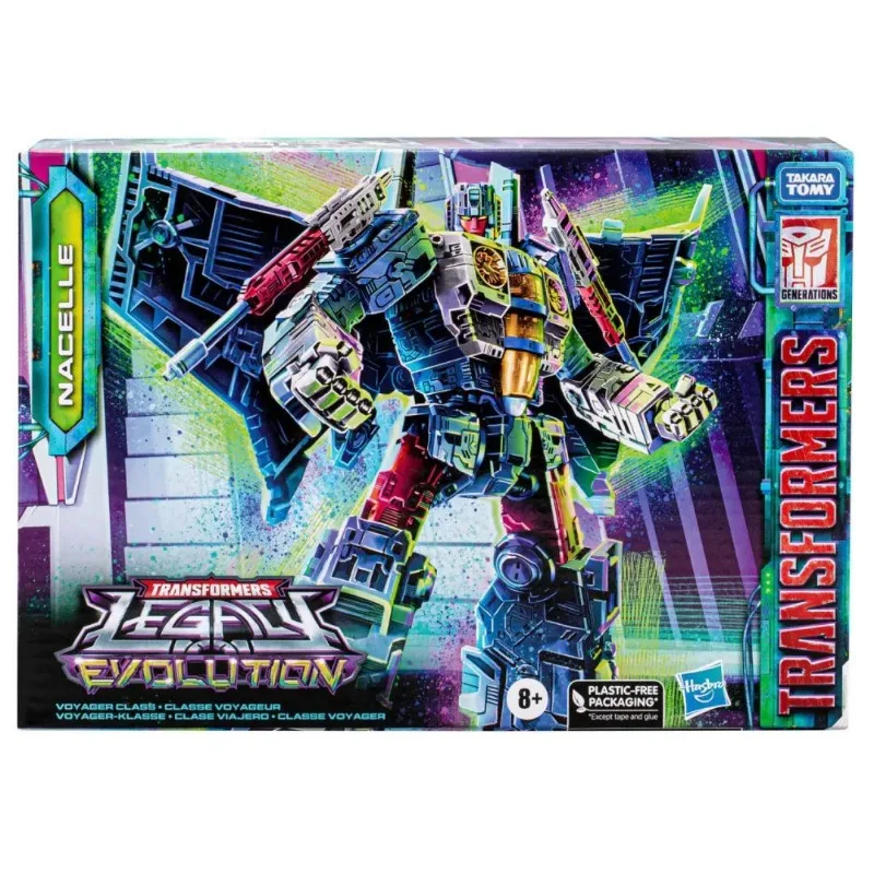 Фото Новая классическая игрушка Hasbro Transformers Legacy Evolution Voyager Class Nacelle, аниме-фигурка робота, коллекционная игрушка, подарок для хобби. №1