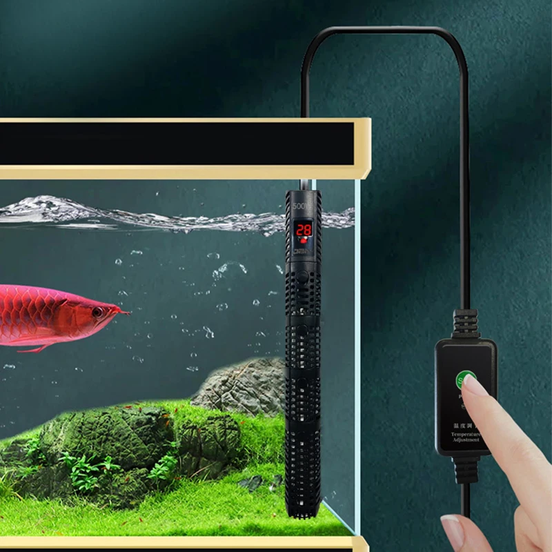 Аквариумный нагреватель для аквариума ЖК-дисплей цифровой термостат погружной