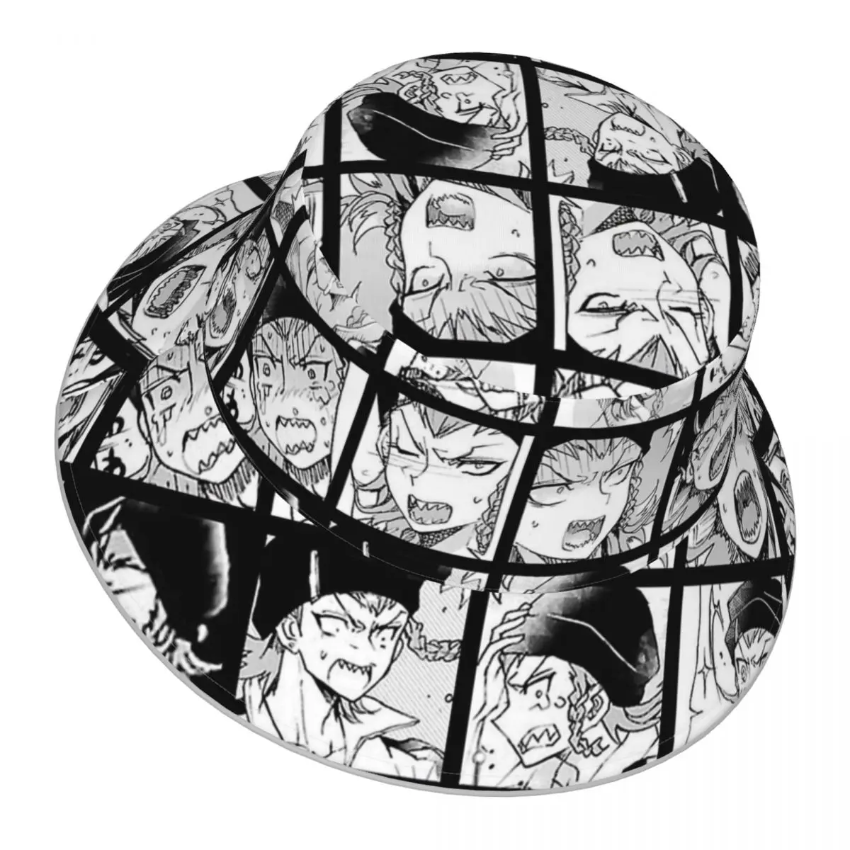 Danganronpa,Kazuichi Manga reflective Bucket Hat Men Women Bucket Hat Outdoor Sunscreen Beach Hat Sun Hiking Fishing Cap