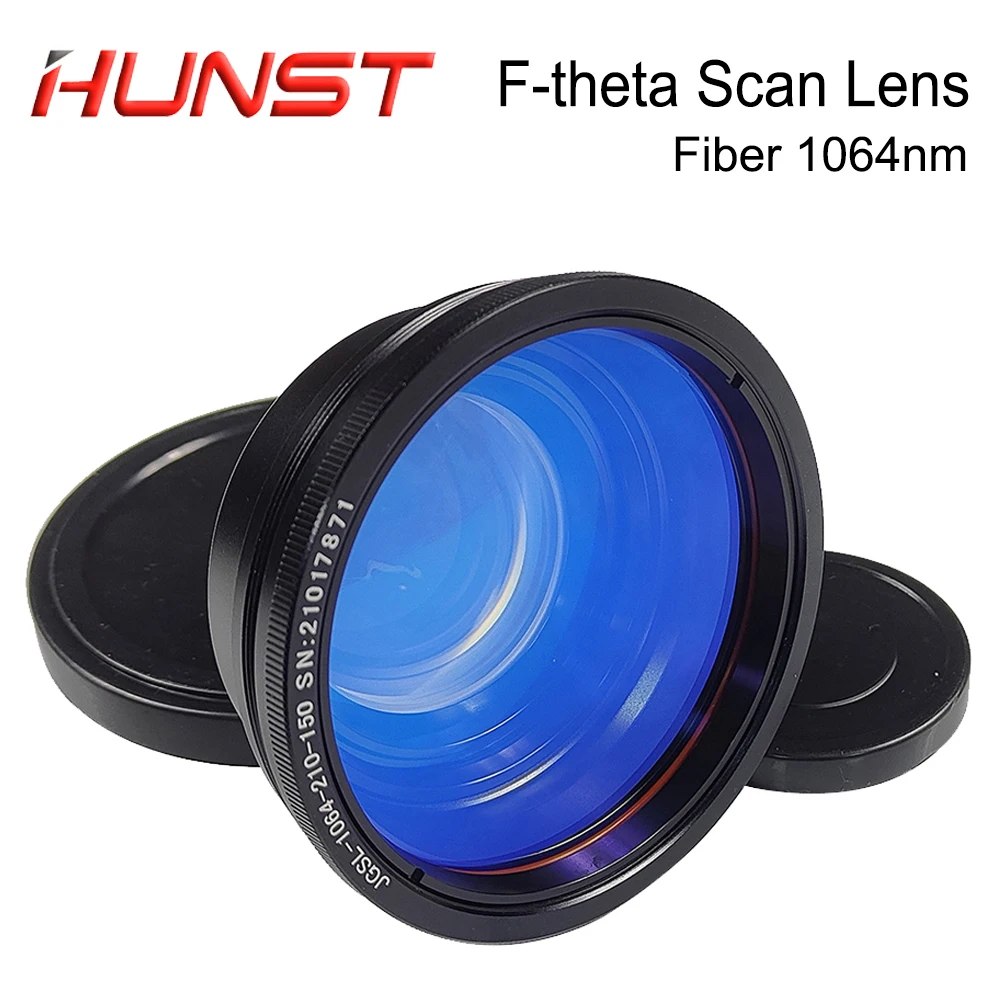 HUNST F-theta M85x1 Сканирующая Линза 1064 Нм Полевая 50-400 Мм Фотоэлемент Для Оптоволоконной