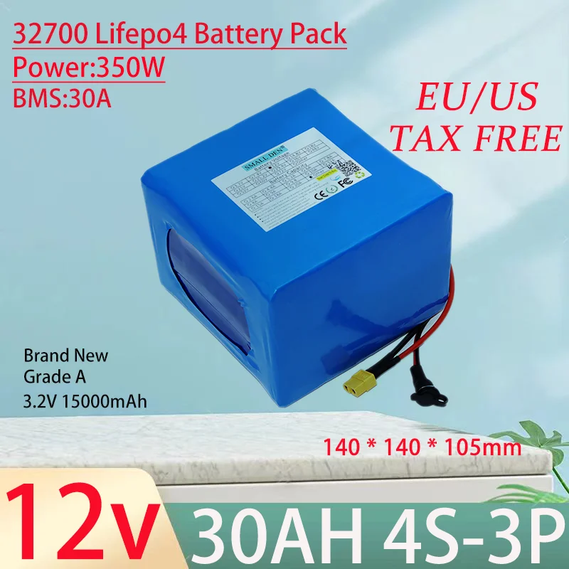 Аккумулятор 32700 4S3P LiFePO4 для электроинструмента