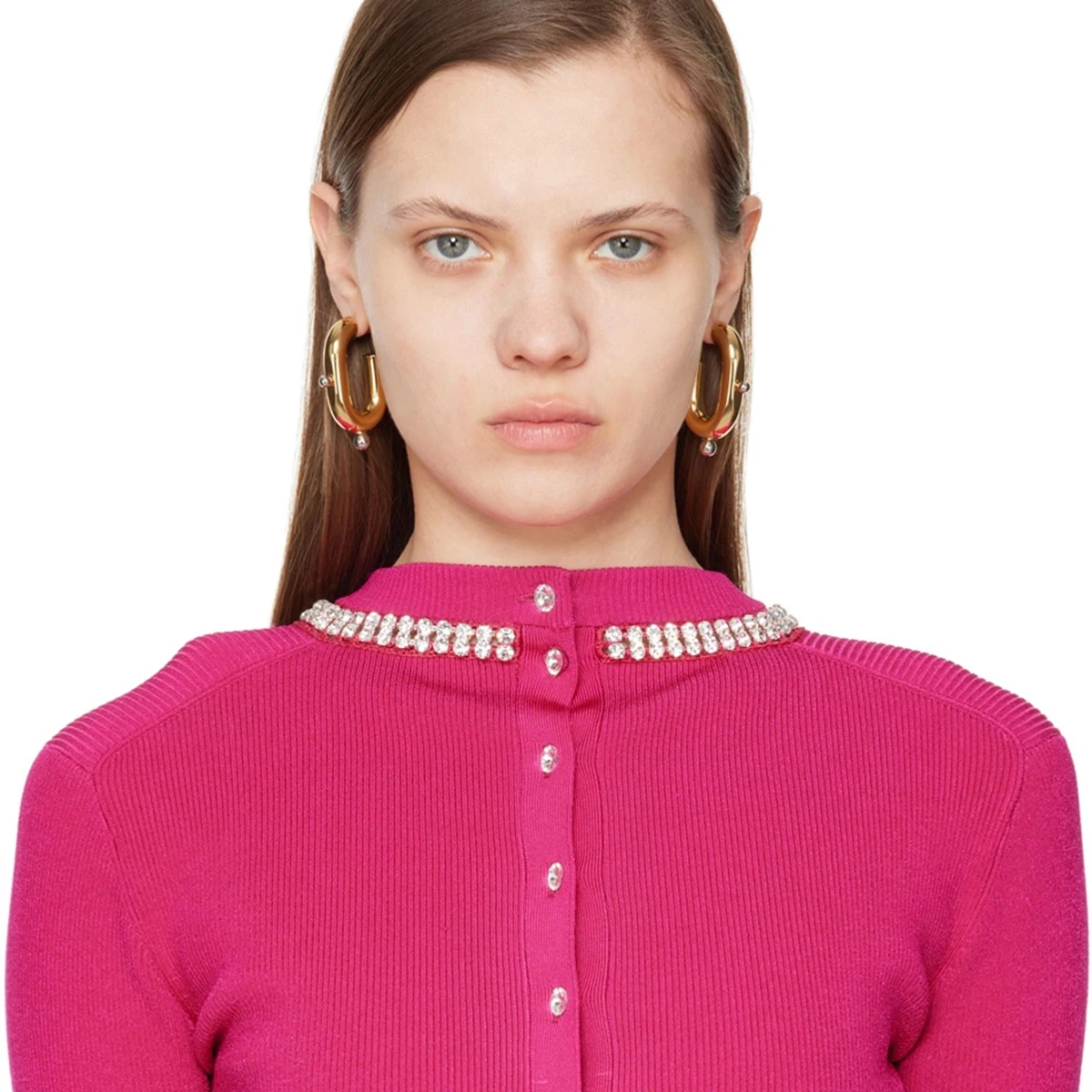 Модные Женские Серьги-гвоздики Uworld Геометрическая Форма Нержавеющая Сталь