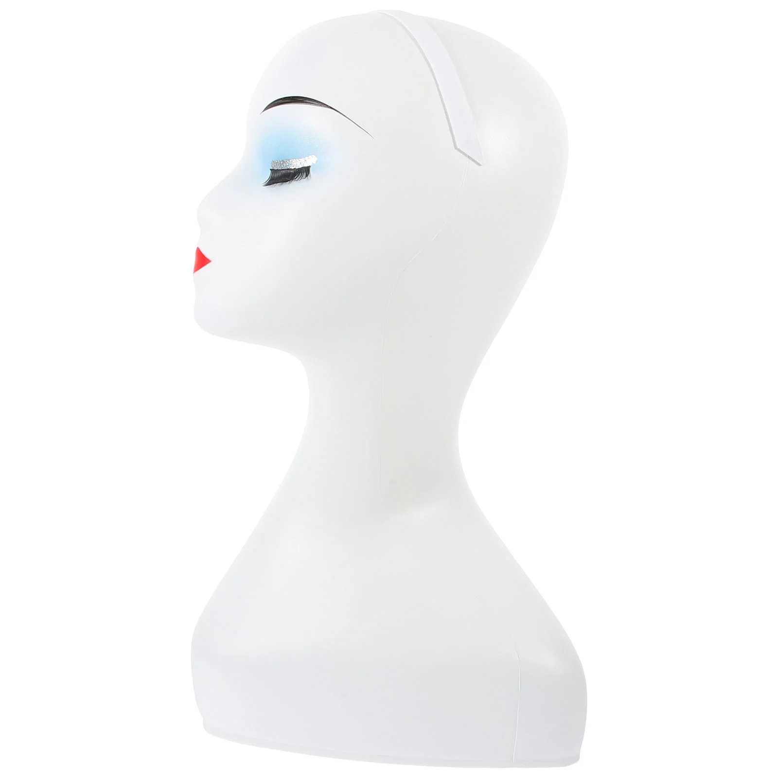 

Display Mannequin Head Plastic Storage Stand Making Mannequin Support