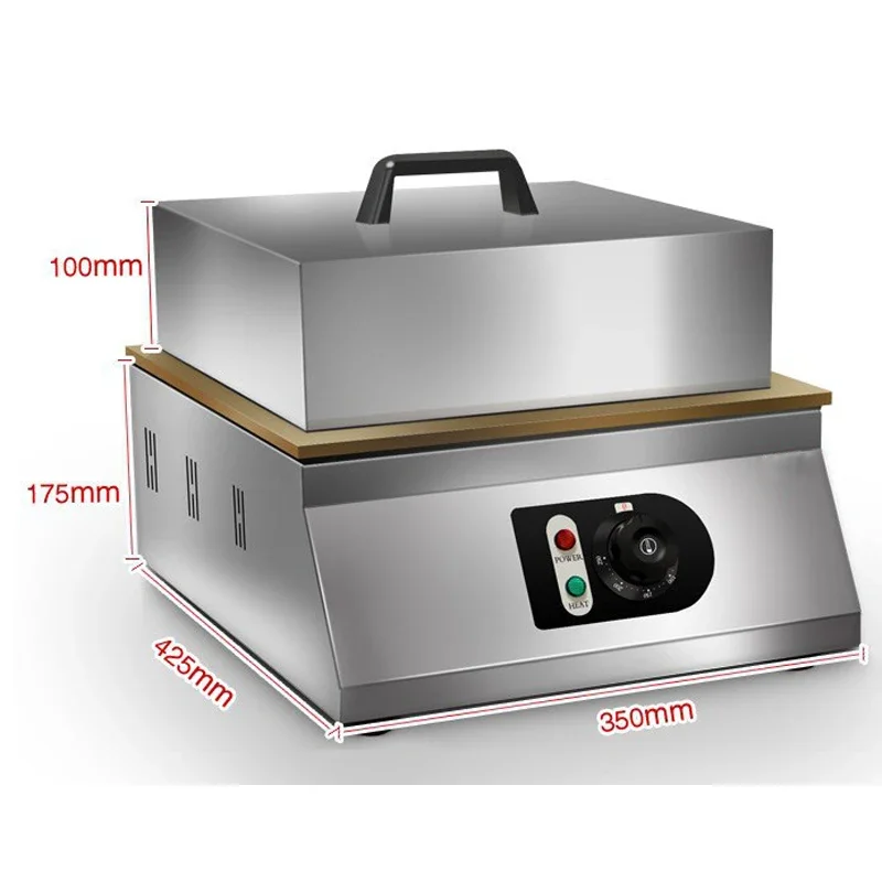 1700 Вт Soufflé Maker Вафельница Dorayaki Machine Продукт утолщенной чистой меди Griddle SZ-YF-6 Машина