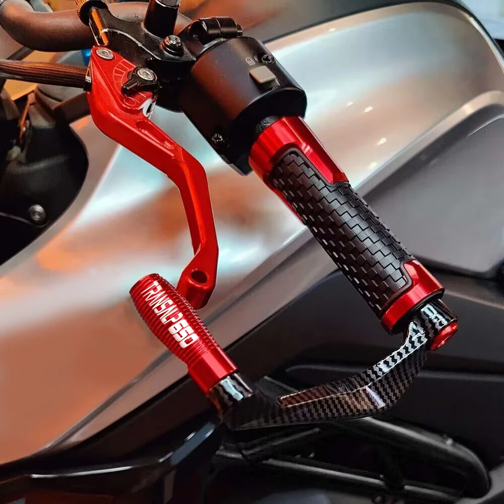 Ручки руля мотоцикла защита тормозного рычага сцепления для Honda TRANSALP 650 XL700V XLV 700