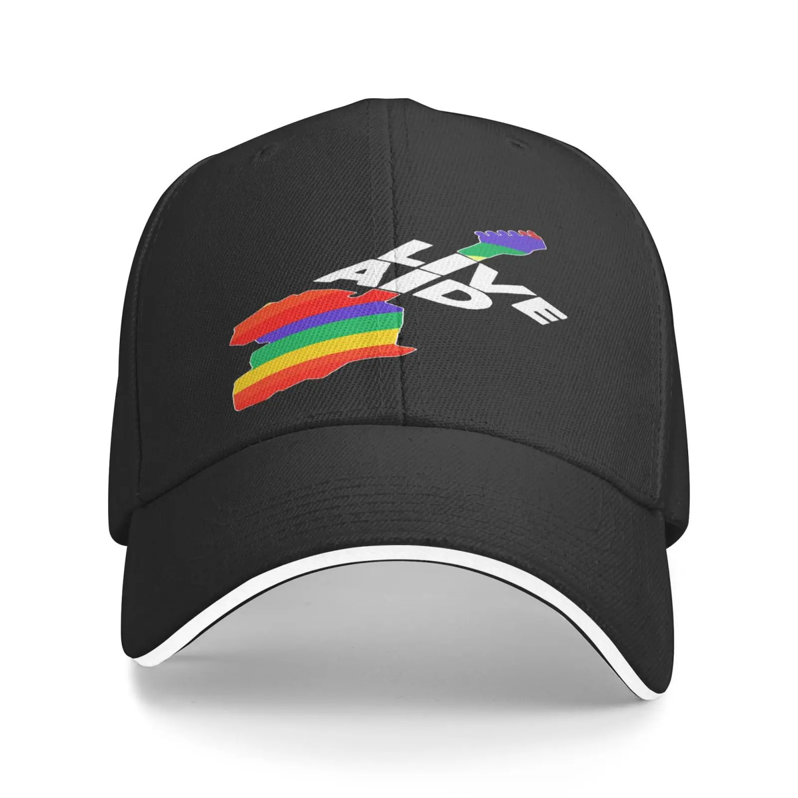 

Limited Vtg Live Aid 1985 Elton Cap Knit Hat Summer Baseball Cap For Men Women's Caps Women Hat Golf Cap Beret Man Men's Hats