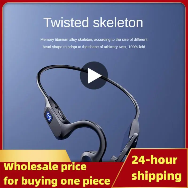 

Наушники X7 Hifi с костной проводимостью, наушники с ушным крючком, беспроводная гарнитура с микрофоном, наушники с TF-картой, MP3 наушники