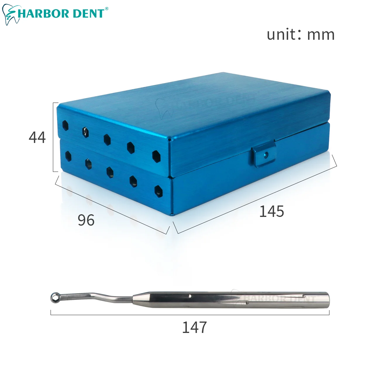 Набор для удаления поврежденных винтов и стоматологических имплантов