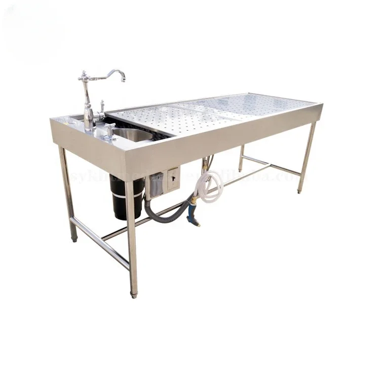 Стол для вскрытия цена стол раскрытия трупов из нержавеющей стали морга