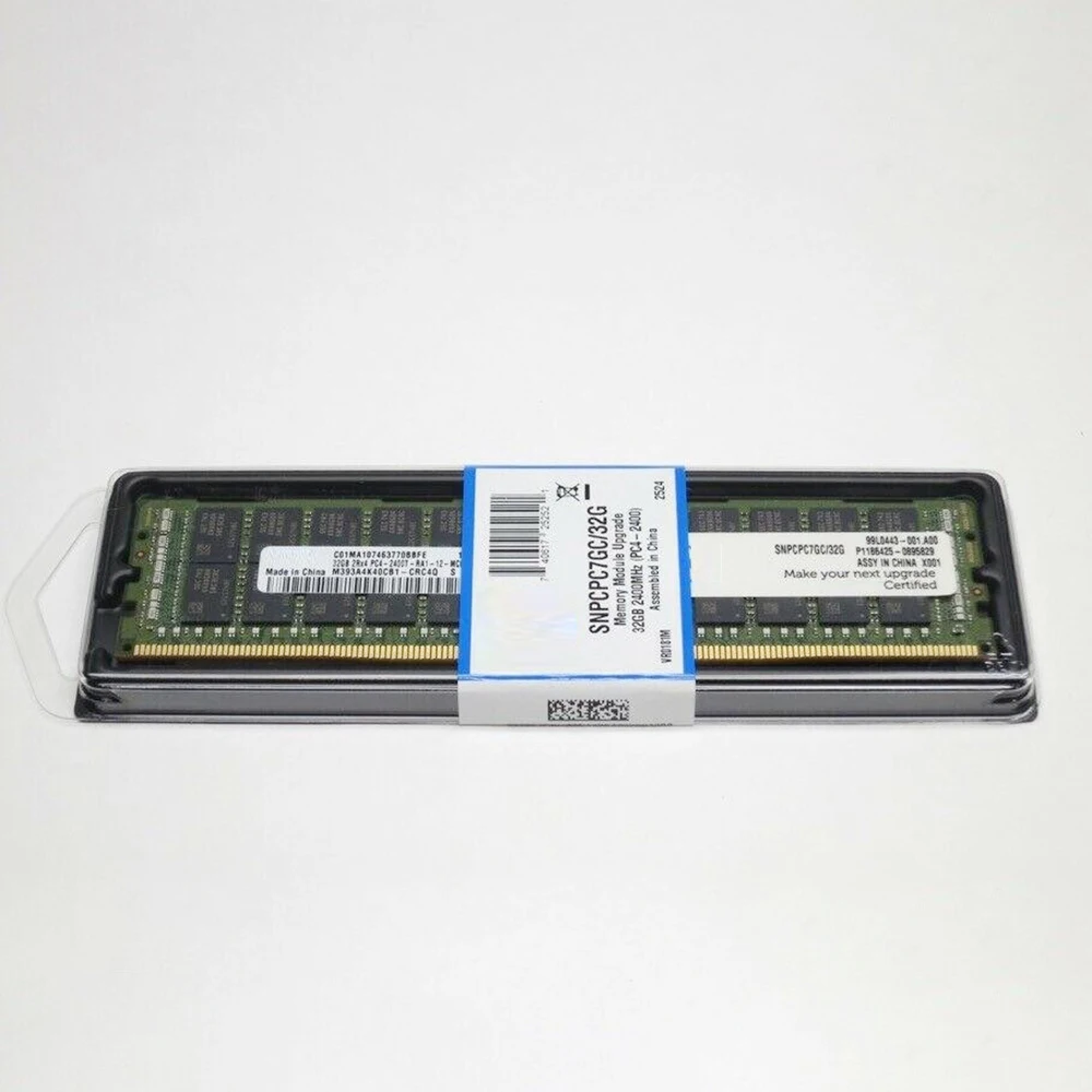 Оперативная память для сервера T7910 FC630 R530 T430 snpc7gc/32 ГБ 32 ГБ DDR4 2400 МГц, 1 шт.