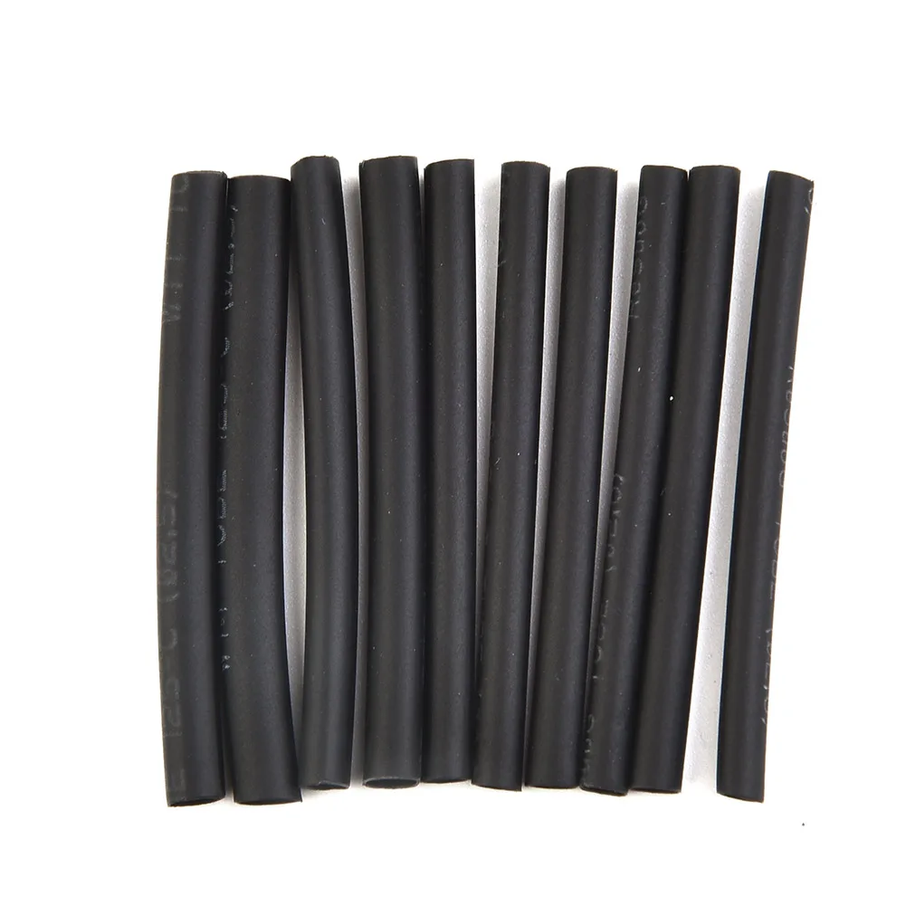 

127Pcs Black Weatherproof Heat Shrink Sleeving Tubing Tube Assortment Kit Electrical Connection Electrical Wire Wrap Cable