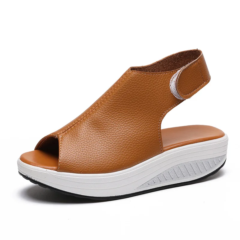 

Women's Sandals Fish Mouth Sandals Platform Platform Shoes Velcro Peep Toe Sandals Women Sandals Rivet Sandals Shoes for Women