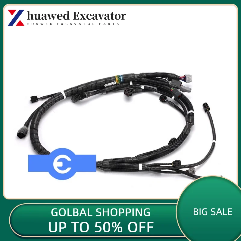 Hitachi zax330-3/zx360-3 жгут двигателя 6hk1 электронный Инжекционный кабель