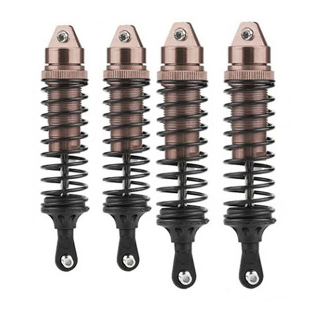 

4pcs Off Road RC Car Front Rear Truck Crawler With Screws Damper Shock Absorber Assembled Aluminum Alloy For Traxxas Slash 4x4