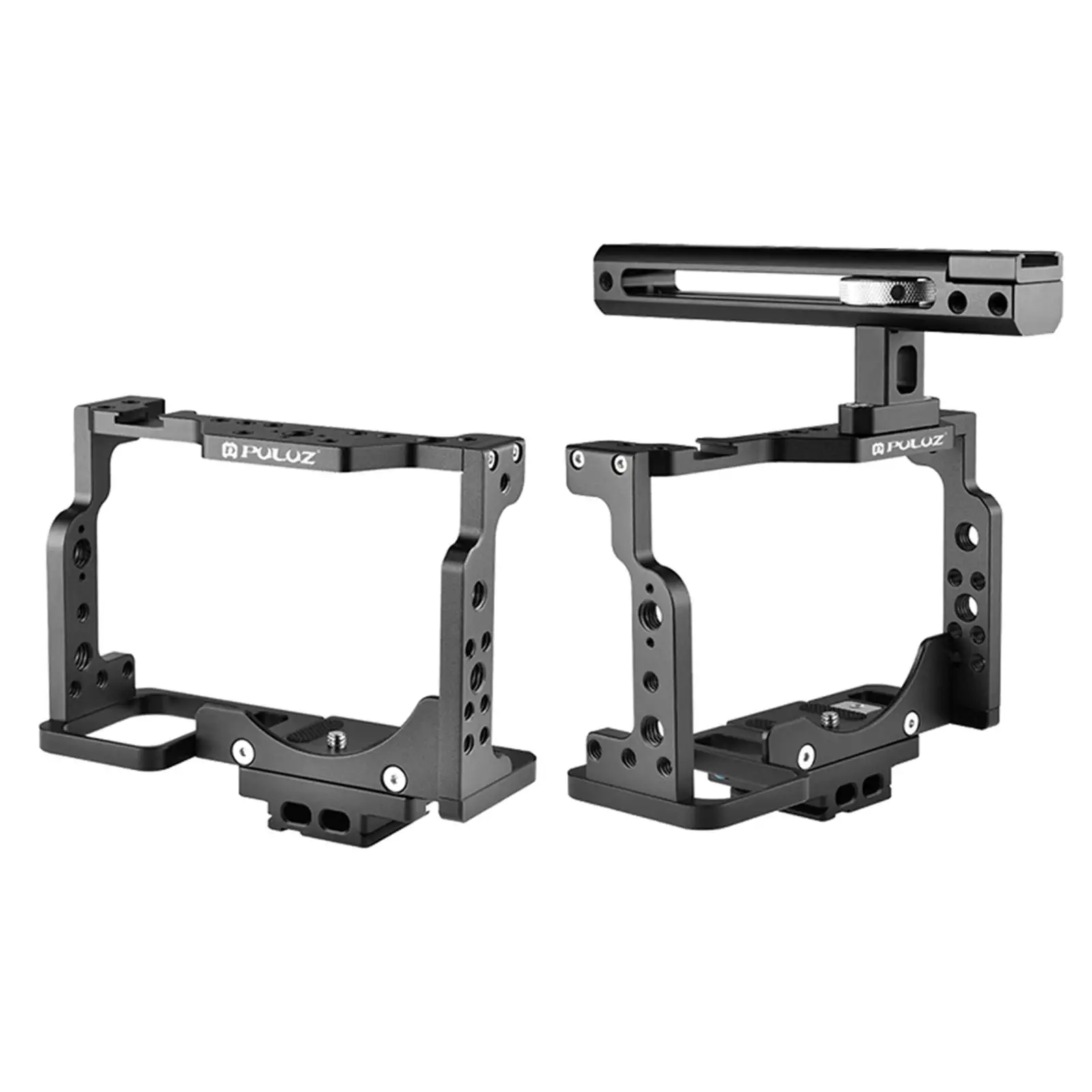 

Camera Cage Camera Full Cage with Cold Shoe Quick Release Plate Aluminium Alloy for Nikon Z6 Z7 Extension Mount Fill Light