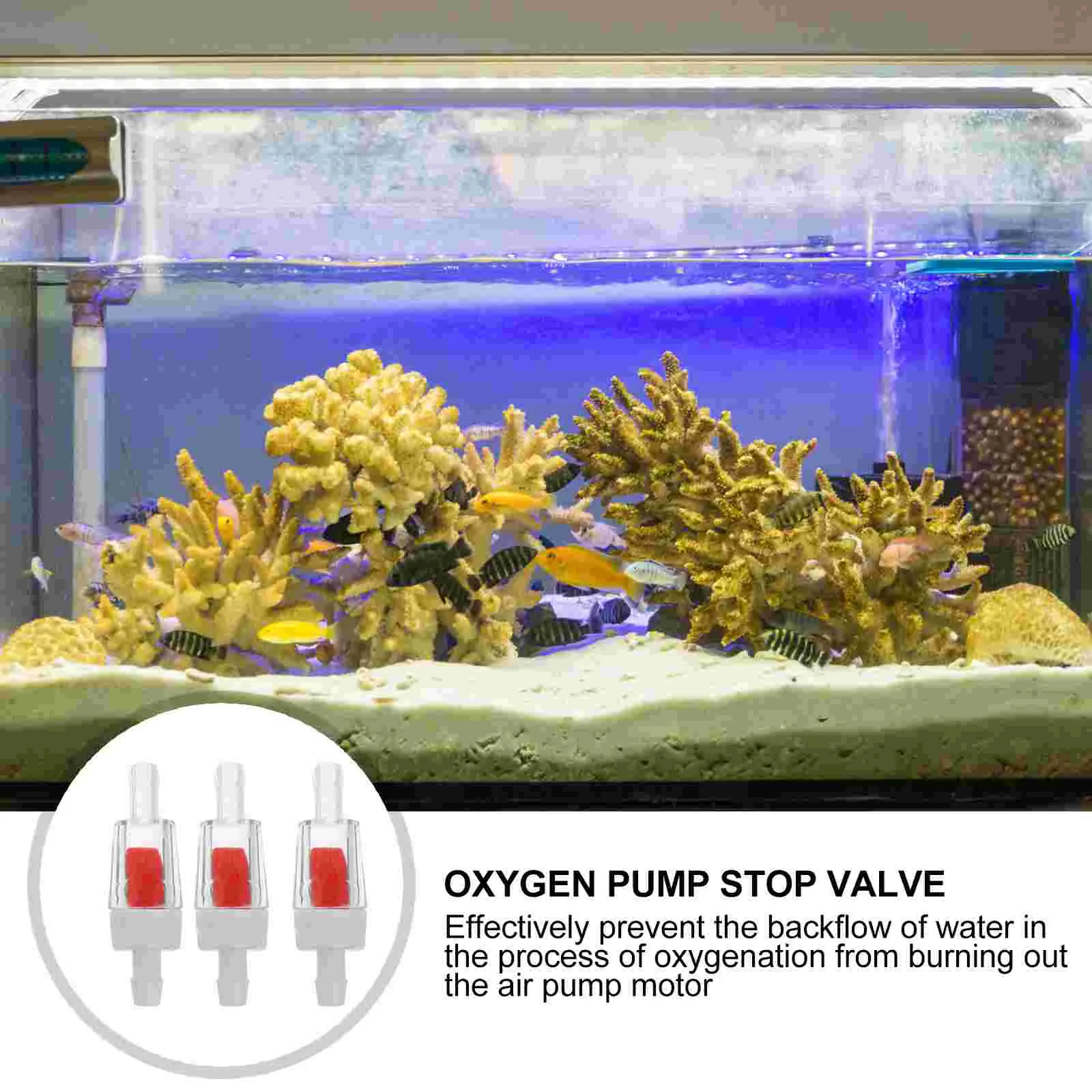 40 шт. обратный клапан воздушного насоса односторонние аксессуары для аквариума