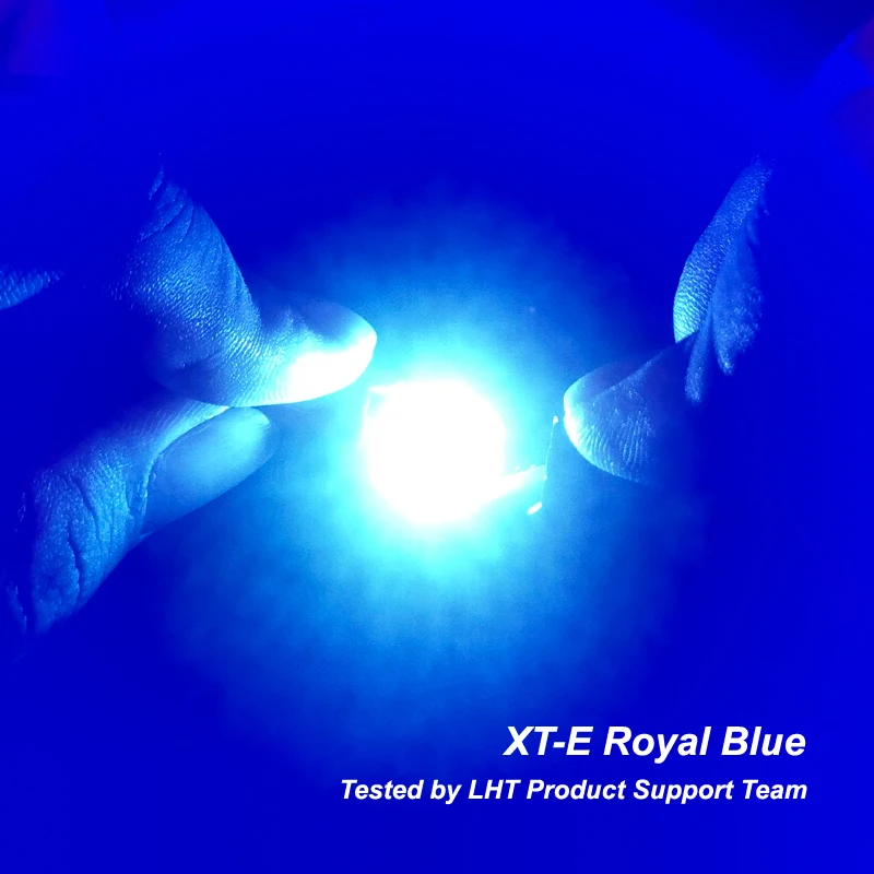 XT-E Royal Blue 5 Вт 1 А SMD 3535 светодиодный фонарик с излучателем DIY шарик высокой мощности