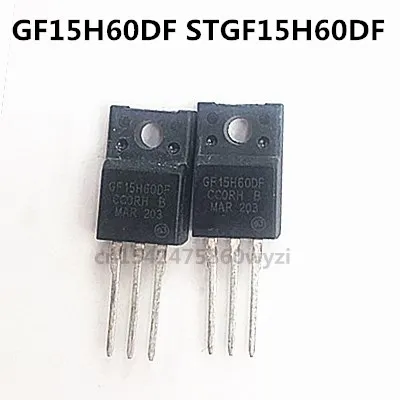 

Original 5pcs/ GF15H60DF STGF15H60DF TO-220F 600V 15A