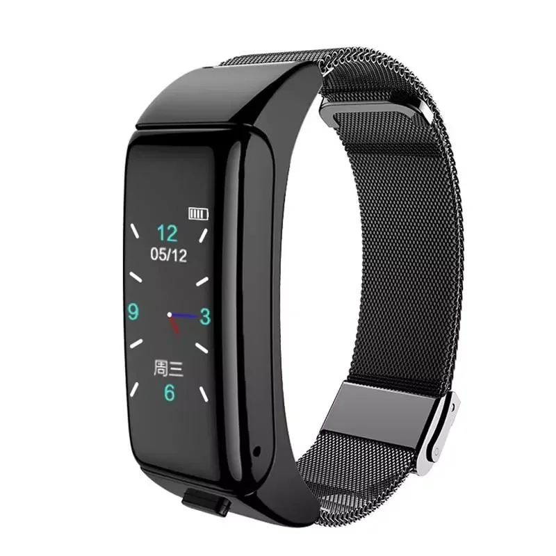 

Watch With Bluetooth Earpiece