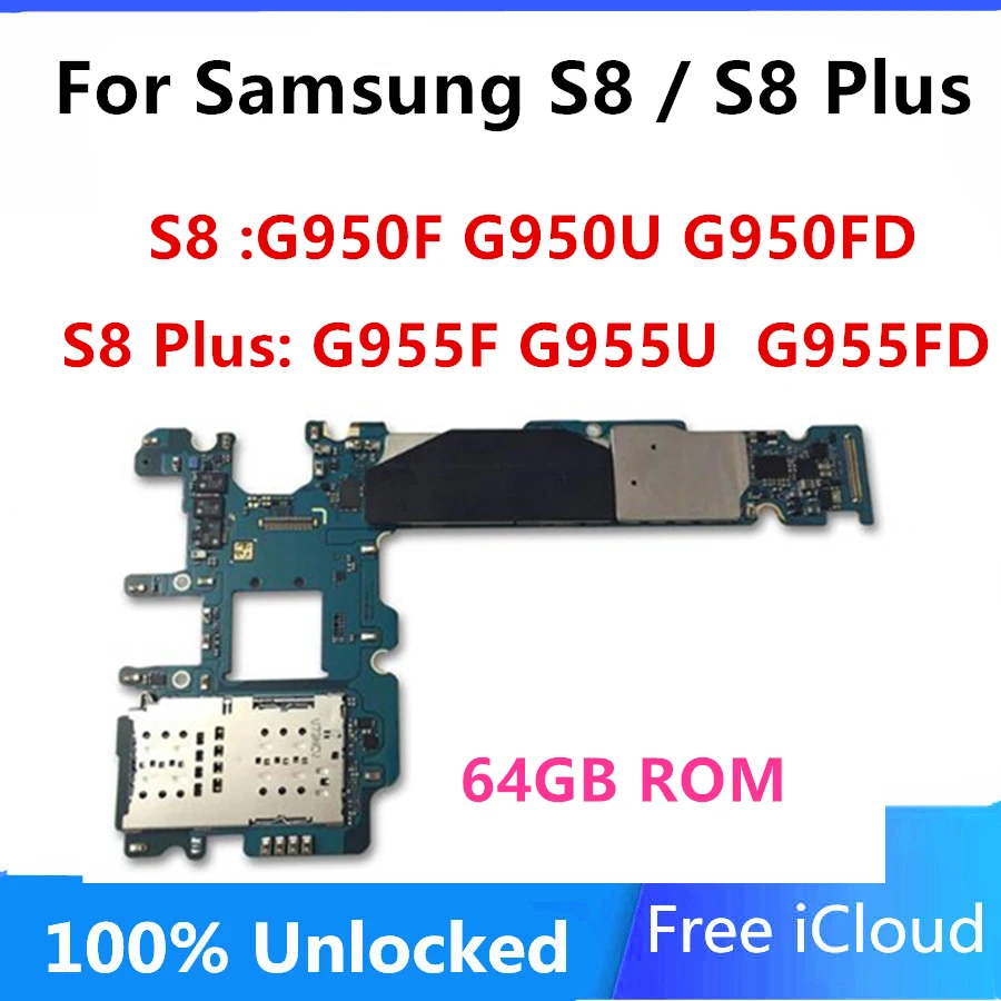 Бесплатная доставка официальная версия для Samsung Galaxy S8 Plus G955U G955F G955FD G950U G950F G950FD