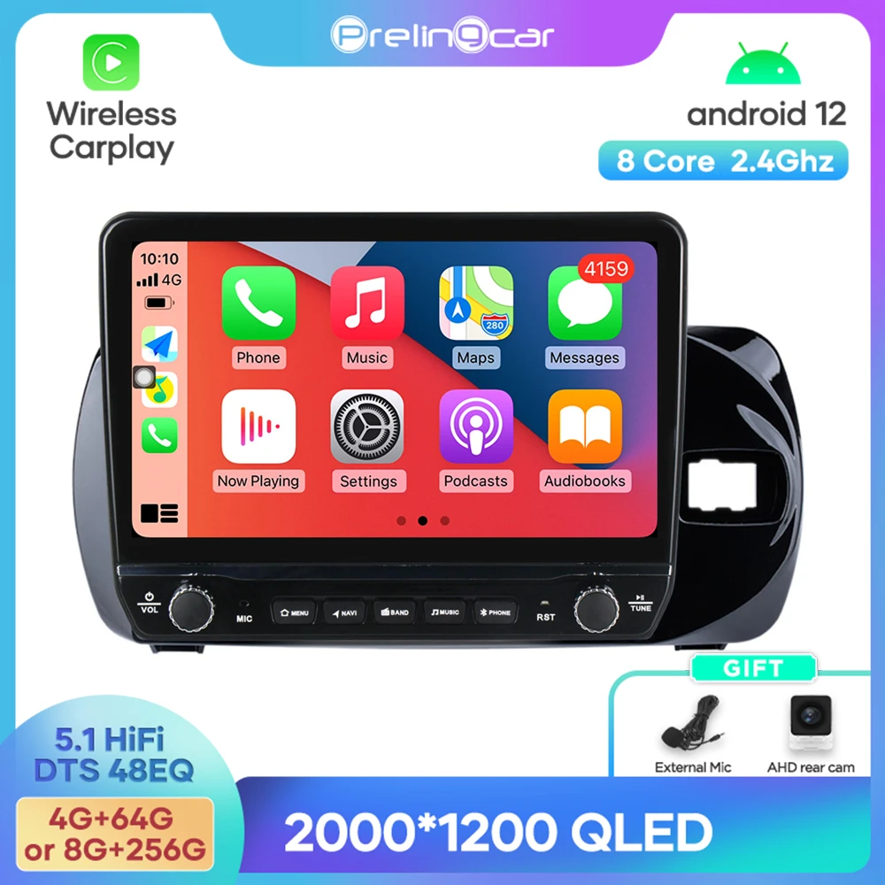 

Android 12 DTS Sound For Toyota Vitz 2016-2020 Years Navigation Multimedia Car Player Radio 2Din Stereo Bluetooth 48EQ