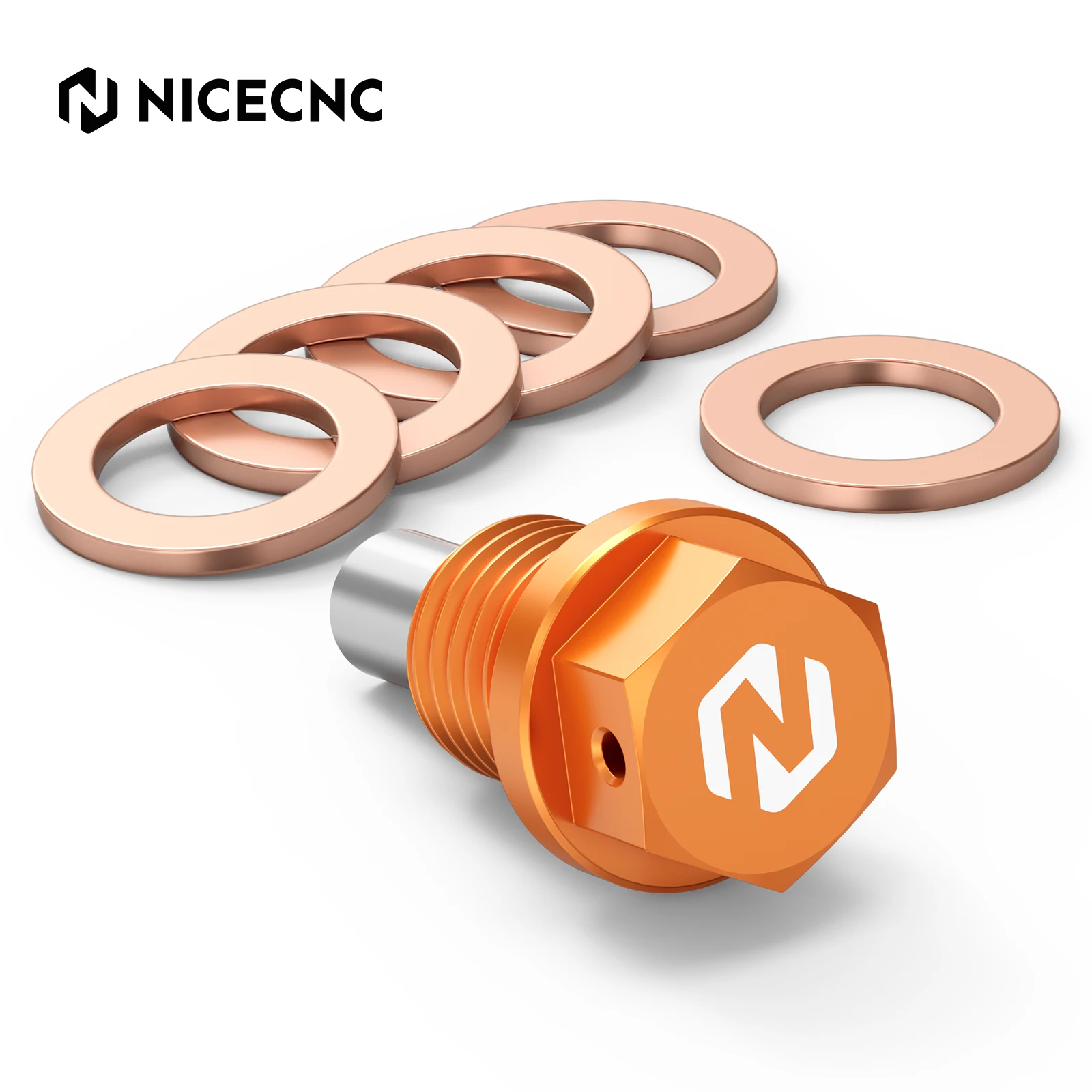 

NICECNC для KTM EXC 300 1998-2025 Магнитный болт сливной пробки масла для KTM EXC 250 EXC-F 350 SX 125 SXF 450 XC XCF XCW XCF-W XW-F