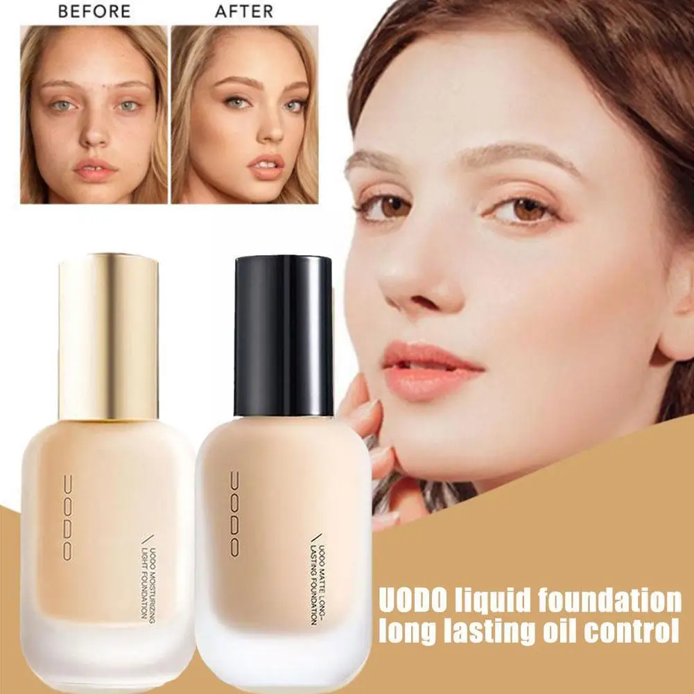 

1PC Liquid Foundation Makeup Natural Moisturizing Highlighting Matte Control Breathable Facial Concealer Corrector Oil D9P0