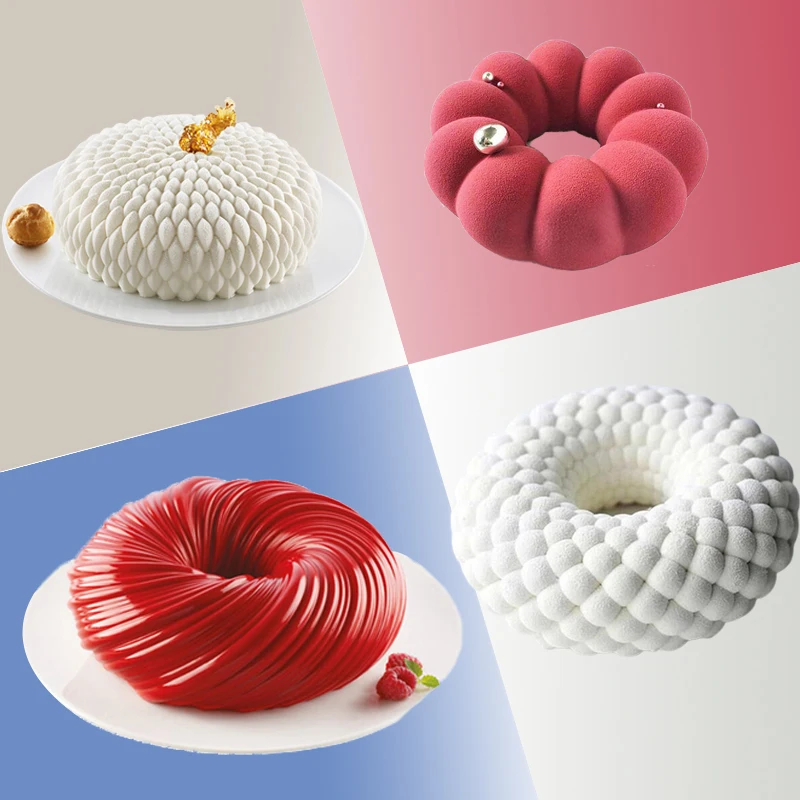 Формы для мусса Meibum несколько типов с одной полостью силиконовые формы торта