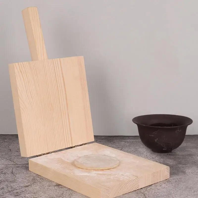 

Wooden Tortilla Press Dough Dumpling Maker Presser 9 Inch Durable Manual Presser For Chapati Taco Roti Kitchen Accessories