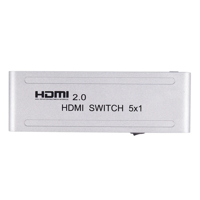 

1080P Hdmi Коммутатор Hdmi 2,0 5X1 переключатель аудио видео преобразователь 4K x 2K @ 60 Гц поддержка Hdr-Us вилка