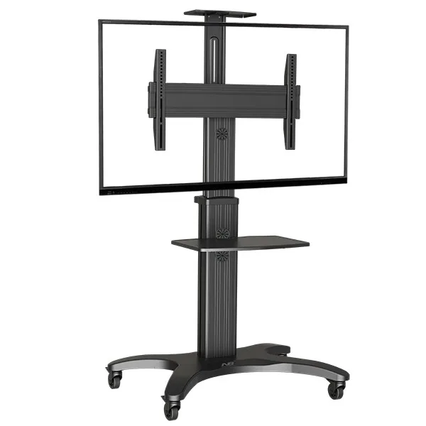 

Super Quality Aluminum NB AVF1500-60-1P 32"-60" Mobile TV Cart Flat Panel LED LCD Plasma TV Trolley Stand With Camera Tray