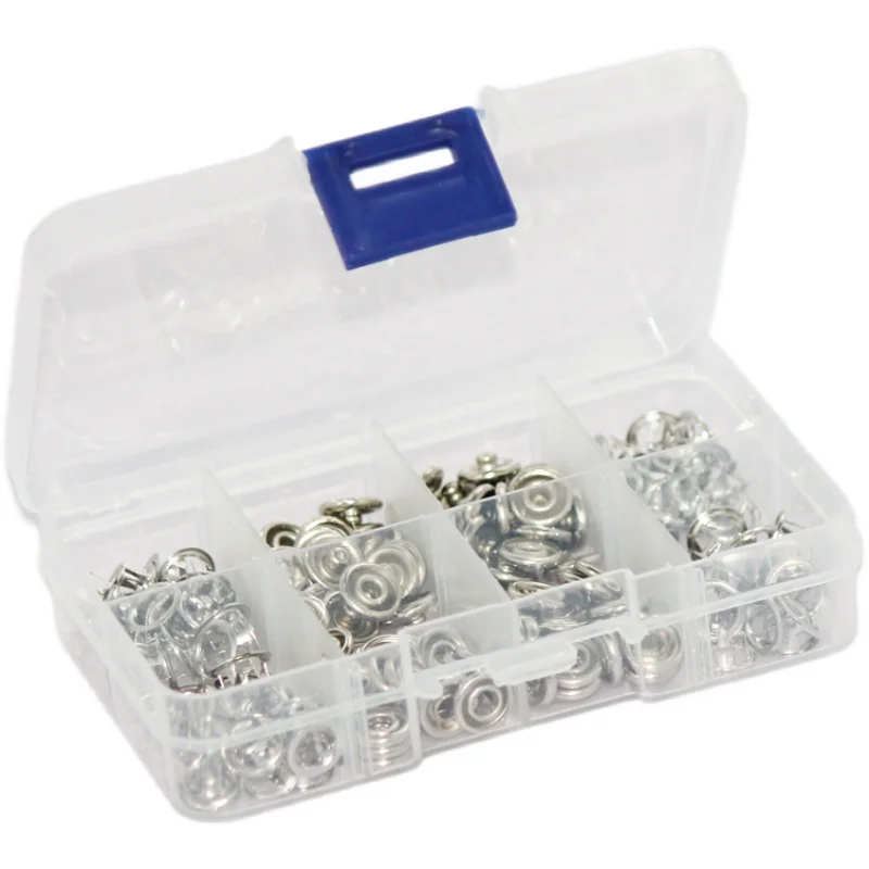 

Claw Buckle Kam Metal Quad Buckle Thickened and Elevated Pure Copper Silver with Storage