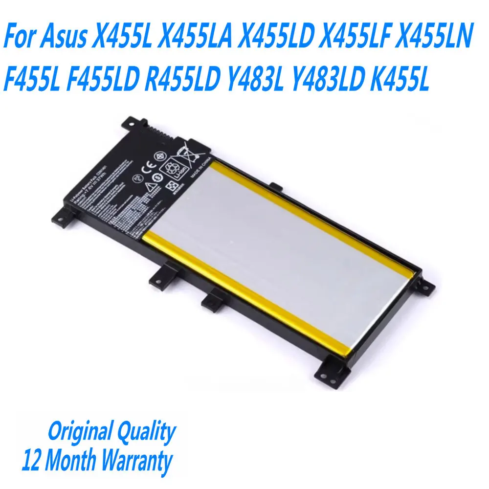 Новый аккумулятор для ноутбука 7 6 В 37WH C21N1401 Asus X455L X455LA X455LD X455LF X455LN F455L F455LD R455LD Y483L