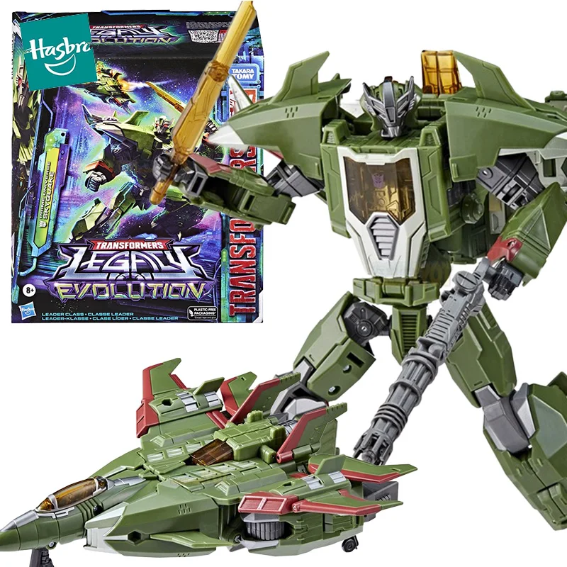

Original Hasbro Legacy Transformers Toys Evolution Leader Prime Universe Skyquake Robot Model Action Figure for Boys Collection