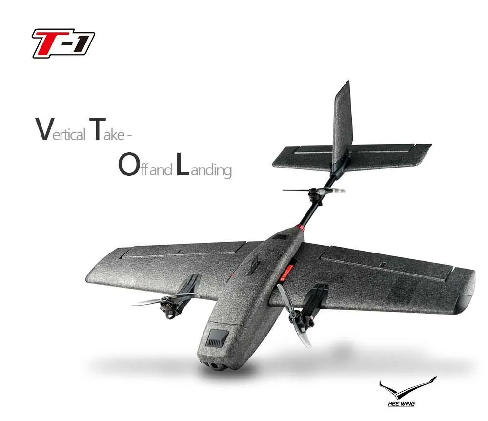

HEEWING/HEE WING PRE-SALE: T-1 VTOL-PNP FPV Airplane 730MM wingspan EPP plane-PNP RC plane