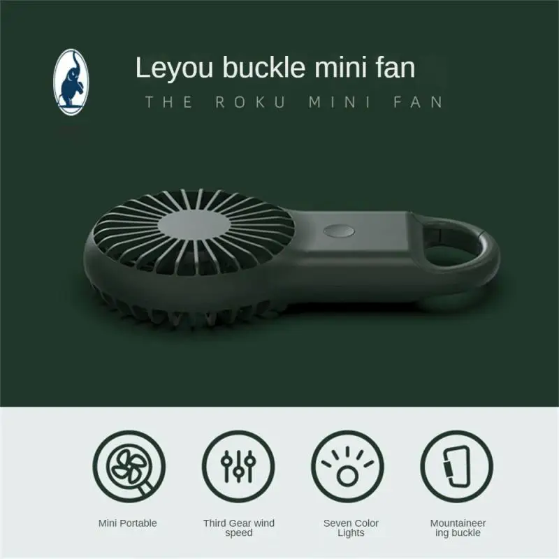 

Mini Handheld Small Fan Usb Small And Portable Silent Small Fan Three-speed Adjustment Fan Mini Handheld Small Fan