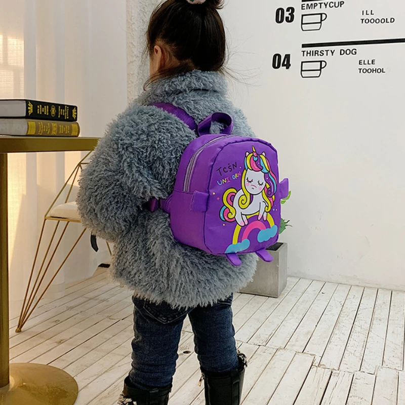 Creative New Unicorn Children Small Backpacks In Kindergarten Cartoon Cute Boys Girls Mini School Bags for Kids Sac Licorne Hot