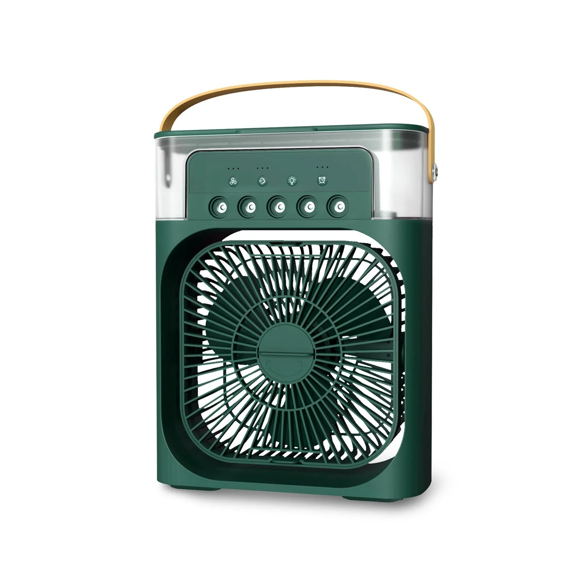 

Portable Air Conditioner Personal Desktop 5-Hole Spray Air Cooing Rechargeable Quiet Table Fan Office Bedroom-B