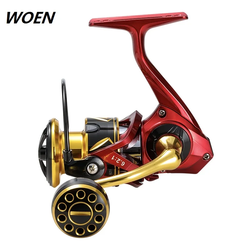 WOEN New style Lure Spinning Wheel SN2500 Deep Line Cup sea fishing reel 12kg braking force CNC metal rocker arm