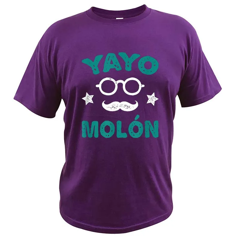 Футболка Yayo Molon с испанским забавным дизайном Мужская футболка 100% хлопок