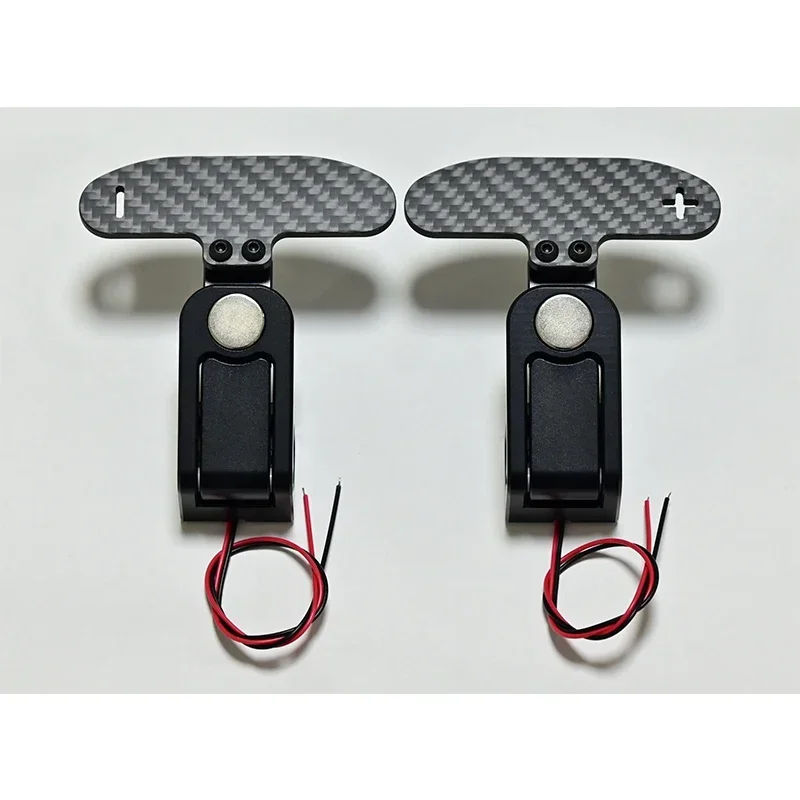 Магнитные лопатки из углеродного волокна гоночные для рулевого колеса