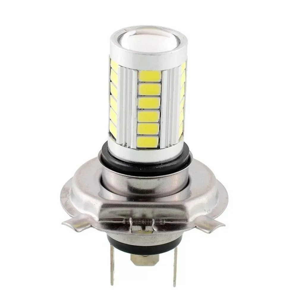 

New Durable and Sturdy Automobile accessories H4 5630 33SMD double light car LED front fog light Car LED Headlight kit