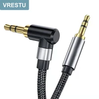 3 5mm jack audio cable for xiaomi smartphone 3 5 male to male aux 90 l shape cabo for computer laptop headphone pc jack 3 5 cord