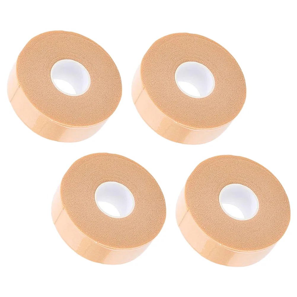 

4 Rolls Heel Foam Stickers Athletic Tape Hydrocolloid Bandages Heel Pastes Silicone Heel Protector
