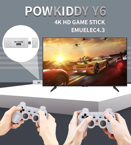 POWKIDDY Y6 игровой плеер 64ГБ/128ГБ