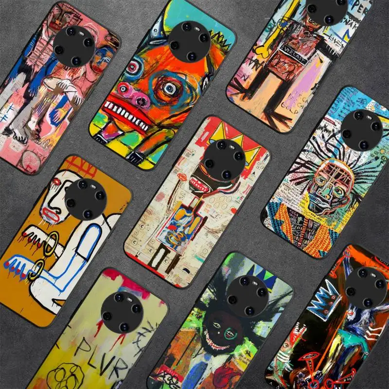 

Yinuoda Jean Michel Basquiat Art Graffiti Phone Case for Samsung A51 A30s A52 A71 A12 for Huawei Honor 10i for OPPO vivo Y11