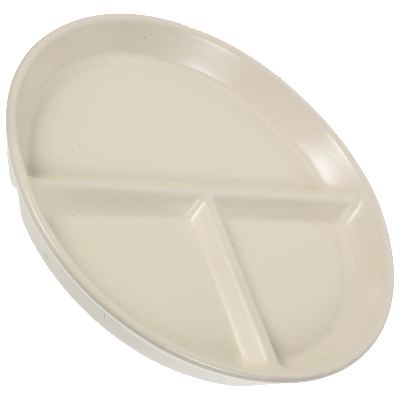 

Portion Control Plate Weight Loss Three Compartment Serving Ceramic Dishes Adult Tableware