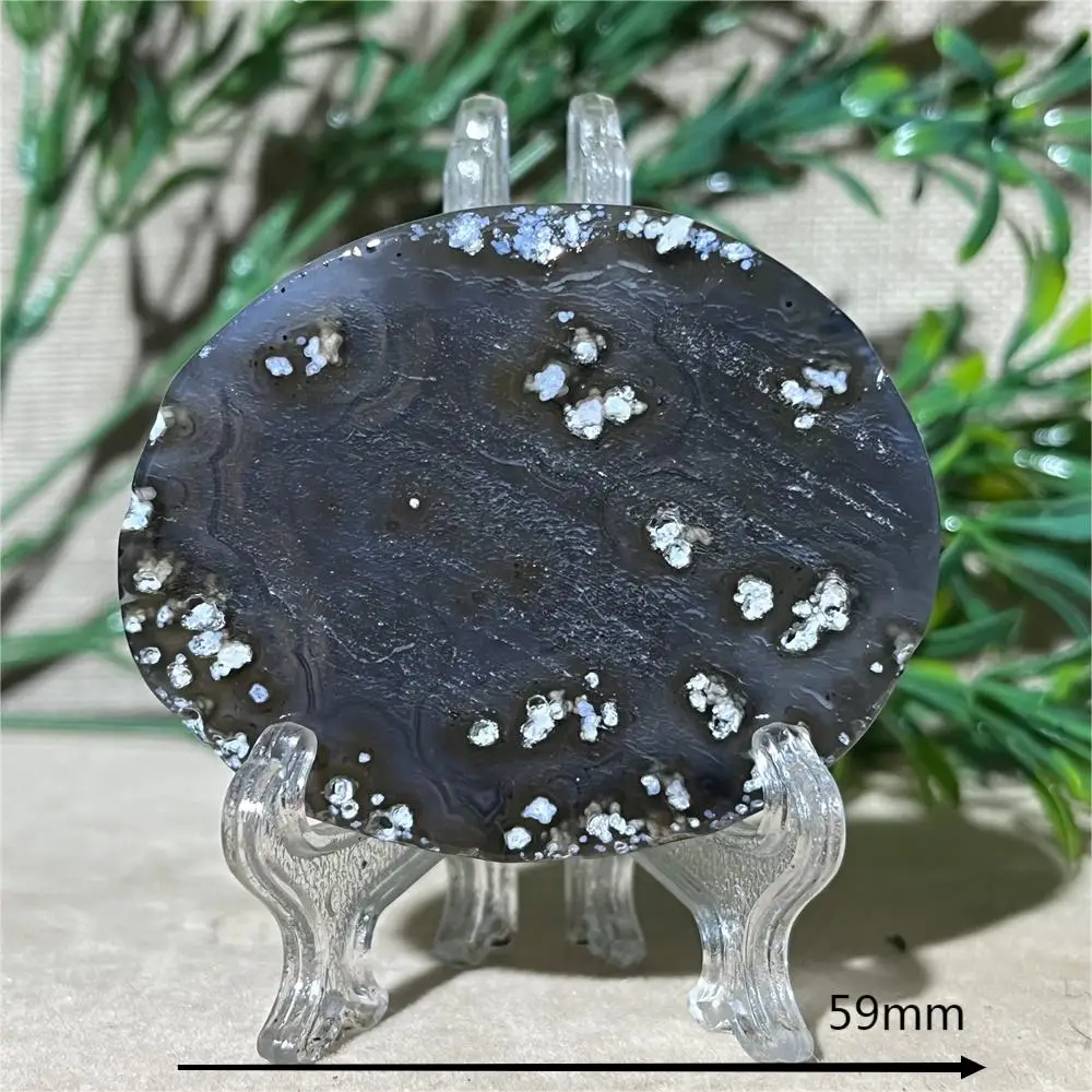 

Натуральная плита агата с подставкой